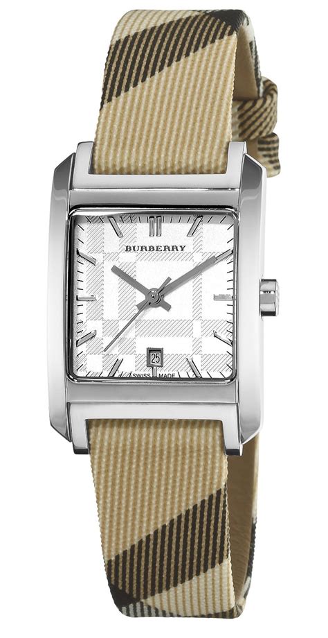 burberry watches bu1577|BURBERRY Stainless Steel Calfskin 25mm Nova Check Quartz .